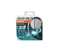 OSRAM Xenarc Cool Bleu Intense D2S, Plus 150 pourcent plus lumineux, jusqu'à 6 200K, ampoule de phare xénon, look LED, Vehicle Specific Fit, Bleu, Duo Box (2 lampes)