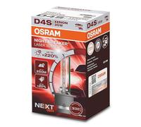 Osram XENARC NIGHT BREAKER LASER D4S Next Generation, luminosité supérieure + 220%, ampoule xénon HID, lampe à décharge, 66440XNN, boîte carton (1 lampe)