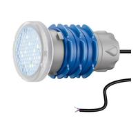 OSREE Mini Projecteur Piscine Vissable avec Filetage 1,5", 6W LED Spot Piscine 6000K Non Dimmable, 600lm, Ø49mm, 12V AC/DC Étanche IP68 Lampe Blanches à Fixer sur Prise Balai pour Piscines Béton