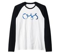 OSS BJJ Ceinture Bleu Art - Jiu Jitsu Lifestyle Design Manche Raglan