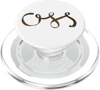 OSS BJJ Ceinture Marron Art - Jiu Jitsu Lifestyle Design PopSockets PopGrip pour MagSafe