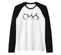 OSS BJJ Ceinture Noire Art - Jiu Jitsu Lifestyle Design Manche Raglan