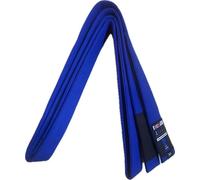 OSS Ceinture de jiu-jitsu brésilien 100 % coton durable Approuvé IBJJF Taille adulte (Bleu, A1), bleu, A1
