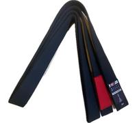 OSS Ceinture de jiu-jitsu brésilien 100 % coton durable Approuvé IBJJF Taille adulte (noir, A1), noir, A1