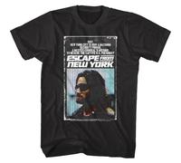 OSSMHP Escape from New York 1997 Book Cover Mens T Shirt EFNY Comic Escape Kurt Russell BlackXL