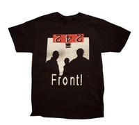 OSSMHP VTG Front 242 Band Silhouette Country Music Black Shirt A106 BlackM