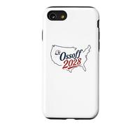 Ossoff 2028 USA Map Jon Ossoff for President Patriot Coque pour iPhone SE (2020) / 7/8