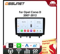 OSSURET 6115 Android autoradio lecteur pour Opel Corsa D 2007-2012 hayon Carplay voiture multimédia Intelligent GPS Autoradio T0