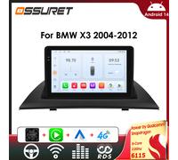 OSSURET 6115 autoradio Android pour BMW E83 X3 2004-2012 lecteur multimédia de voiture Carplay Intelligent 2din Autoradio GPS AIPRO T3-CP AHD