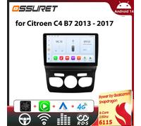 OSSURET 6115 autoradio Android pour citroën C4 C4L DS4 B7 2 2013 - 2017 lecteur multimédia de voiture Carplay 2din GPS Intelligent QS8PNC