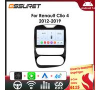 OSSURET 6115 autoradio Android pour Renault Clio 4 BH98 KH98 2012-2019 lecteur multimédia de voiture Carplay 2din GPS Intelligent QS8 AHD