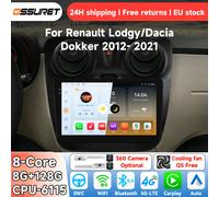 OSSURET AI Android14 autoradio pour Renault Lodgy Dacia Dokker 2012 -2021, système Intelligent Carplay, lecteur vidéo multimédia, GPS 4G 6115 T1 AI AHDC6