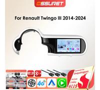 OSSURET Android autoradio lecteur pour Renault Twingo 3 III BCM 2014 -2024 Carplay Auto GPS 2DIN voiture multimédia par Snapdragon 6115 P4-CP (4G 64G 4CORE)