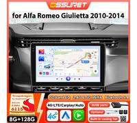 OSSURET Android lecteur multimédia de voiture stéréo pour Alfa Romeo Giulietta 2010-2014 Android Auto sans fil Carplay DSP 6115 GPS Navi QS6 AHD N