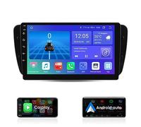 Ossuret Autoradio Android 12 pour Seat Ibiza 2009 2010 2011 2012 2013, écran Tactile 4+32 Go 9 Pouces Carplay GPS Navigator Support Affichage météo Bluetooth DSP SWC WiFi USB RDS