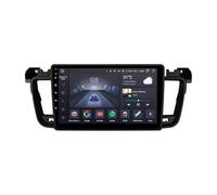 Ossuret Autoradio Android 14 pour Peugeot 508 (2011-2018), 8 cœurs 6G+64G GPS Navi 9" QLED Écran Tactile avec CarPlay sans Fil Android Auto Bluetooth WiFi 4G LTE DSP RDS TPMS