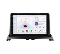 Ossuret Autoradio Android 14 pour Renault Clio 2 2000-2012, 8 cœurs 4G+32G GPS Navi 9 Pouces avec écran Tactile QLED sans Fil CarPlay Android Auto Bluetooth SWC 4G LTE (Type A)