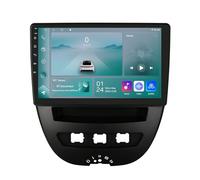 Ossuret Autoradio pour Peugeot 107 Toyota Aygo Citroen C1 (2005-2014), 10.1 Pouces Android 14 écran Tactile 2+32 Go Navigation GPS avec Carplay Android Auto WiFi Bluetooth USB Commande au Volant