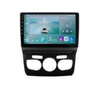 Ossuret Autoradio pour Peugeot Citroen C4 C4L(2013-2017), 10.1 Pouces Android 13 écran Tactile 2+32 Go Navigation GPS avec Carplay Android Auto WiFi Bluetooth USB Commande au Volant
