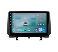 Ossuret Autoradio pour Renault Clio 3 (2005-2014), 9 Pouces Android 13 écran Tactile 2+32 Go Navigation GPS avec Carplay Android Auto WiFi Bluetooth Commande au Volant