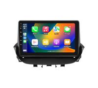 Ossuret Autoradio pour Renault Laguna 2 (2001-2007), 9 Pouces Android 14 écran Tactile 2+32 Go Navigation GPS Compatible avec Carplay Android Auto WiFi Bluetooth Commande au Volant TPMS OBD2 Dab+