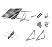 OST WEST Support de centrale électrique de balcon - Module PV - Toit plat solaire - 10-40° (kit complet 1 panneau)