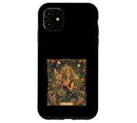 Ostara Spring Goddess Bunny Celebration Carte de Tarot Coque pour iPhone 11