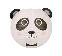 Générique Panda Suspension Boule Japonaise - ø 35 cm - Papier - Blanc et Noir