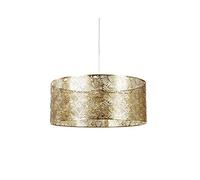 Ostaria 36166 Plafonnier Corazon - Suspension en métal doré - Lampe Suspendue Hauteur 15 cm, diamètre 35 cm - Suspension luminiare modèle Corazon doré