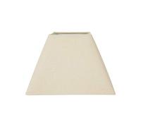 OSTARIA 98910 Abat-jour Carré - Couleur Lin - Base 27cm Dim : 27x27xH19cm