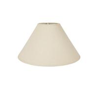 OSTARIA 98916 Abat-jour Rond - Couleur Lin - Base 30cm - Dim : D30xH18.5cm