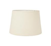 OSTARIA 98921 Abat-jour Rond Etroit - Couleur Lin - Petit Modèle Dim : D27xH18.5cm