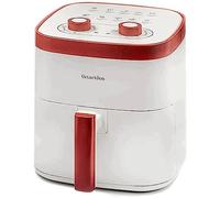 OstarkDom Freidora de aire sin aceite 5L con boton giratoria, 1400W, Regulable hasta 200 °C,Temporizador 60 minutos