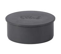 Ostendorf HTsafe Bouchon de manchon DN 90 mm Tuyau HT Gris