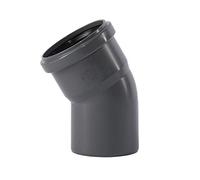 Ostendorf HTsafe Coude 30° DN 75 mm Tube HT Gris