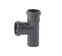 Ostendorf HTsafe Dérivation DN 50/50 mm 87 degrés Tube HT Gris 87° - dn 50/dn 50