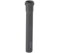 Ostendorf HTsafe Tube HT avec manchon DN 40 mm 250 mm Gris
