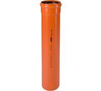 Ostendorf kg KG tuyau SN 4 Coex 220010 DN/OD 110 x 3,2 mm, 1000 mm, avec manchon
