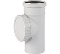 Ostendorf SKOLAN safe SKOLANsafe- Reinigungsrohr 334600 DN/OD 90, rond, avec fermeture