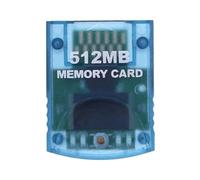 OSTENT 512 Mo de Carte mémoire Compatible pour Nintendo Wii Gamecube Console NGC Jeu vidéo