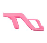 OSTENT Attachement pour pistolet à lumière pour Nintendo Wii/Wii U Télécommande Nunchuck Zapper Jeux de tir, Couleur Rose