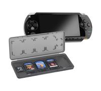 OSTENT Boîte de rangement 10 en 1 pour carte mémoire Sony PSV PS Vita Noir