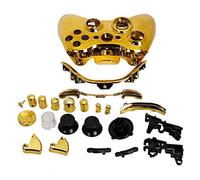 OSTENT Boîtier Complet de la Coque de la Manette Compatible avec la Manette sans Fil Microsoft Xbox 360 Couleur Or