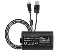 OSTENT Câble de Chargeur USB + Bloc-Batterie Compatible pour Le contrôleur sans Fil Microsoft Xbox One