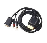 OSTENT Câble HD Video Audio HDTV RCA av VGA Compatible avec la Console Microsoft Xbox 360