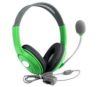 OSTENT Casque d'écoute avec microphone compatible avec Microsoft Xbox 360 Live Game Couleur Noir