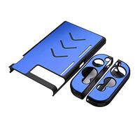 OSTENT Coque de protection en aluminium pour coque de protection dure pour console Nintendo Switch couleur bleu