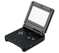 OSTENT Full Housing Shell Cover Cover Cover Compatible pour Nintendo GBA SP Gameboy Advance SP - Couleur Noir