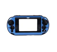 OSTENT Housse de Protection en Aluminium coloré en métal de Peau de Peau Compatible pour Sony PS Vita PSV PCH-2000 - Couleur Bleu Clair