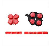 OSTENT Jeu de Boutons du Clavier de Réparation pour Sony PSP 3000 Series console - Couleur Rouge